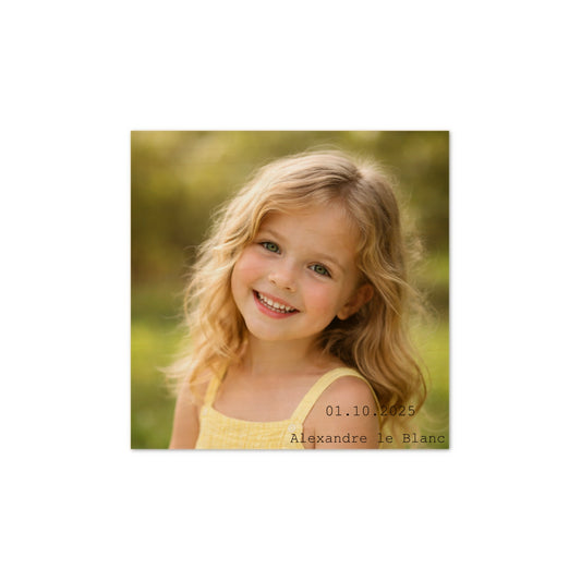 Photo Wood Print 20×20cm & 30×30cm